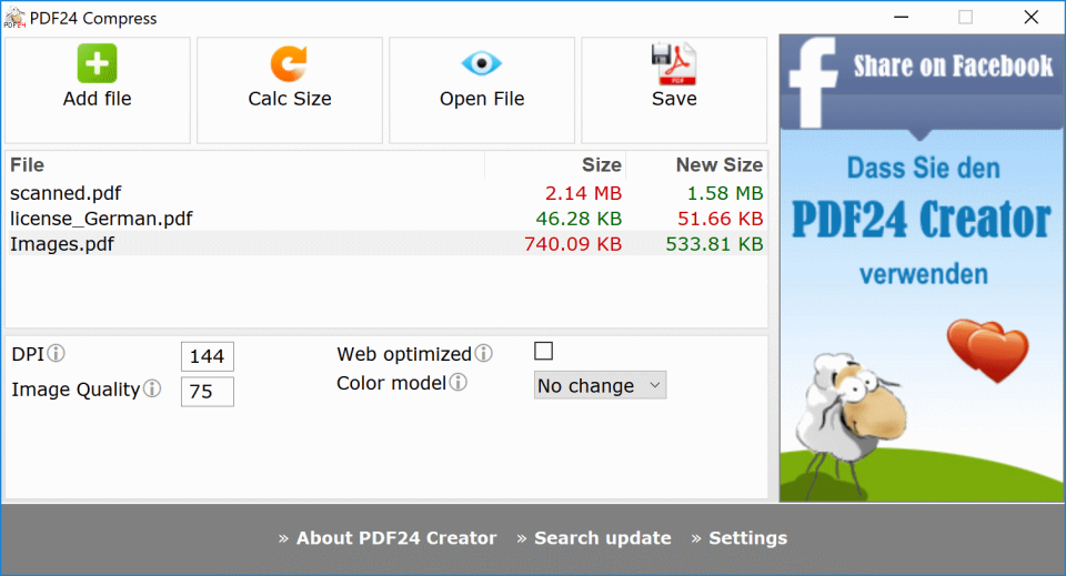 PDF24 Creator программа