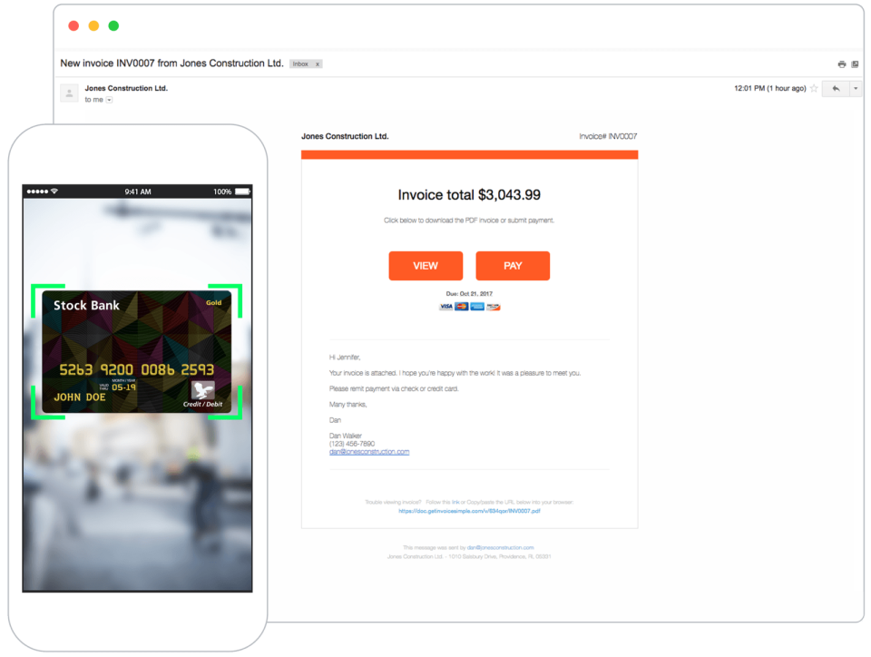 Invoice Simple характеристики