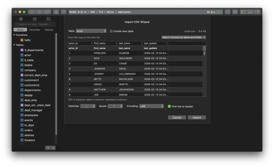 TablePlus программа
