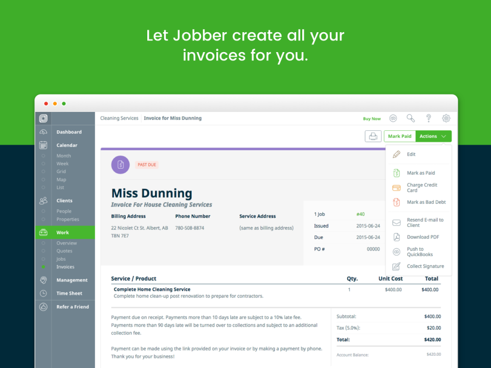 Jobber подбор
