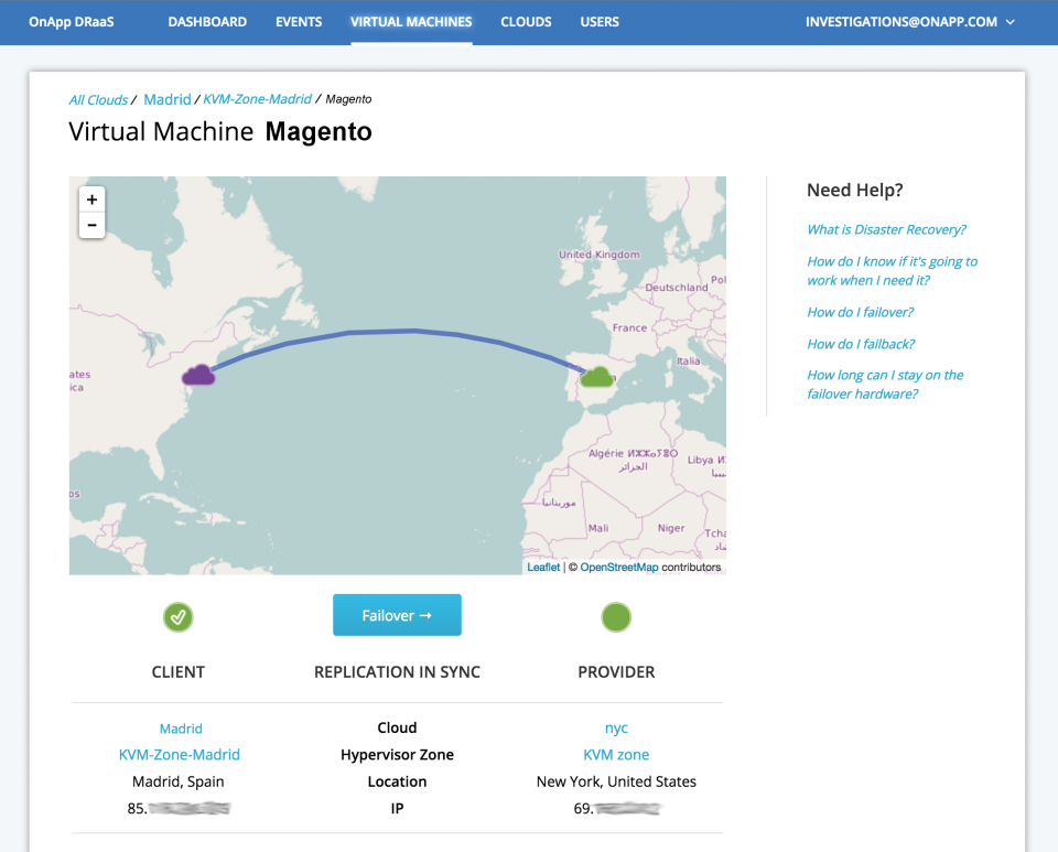 OnApp Cloud Platform  ПО
