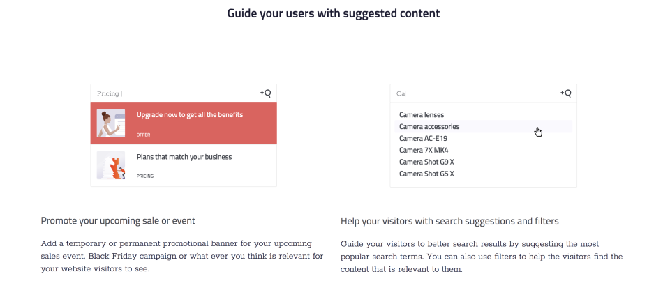 AddSearch подбор