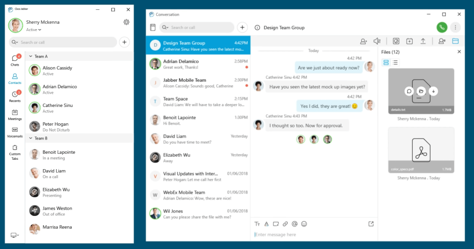 Cisco Jabber ПО