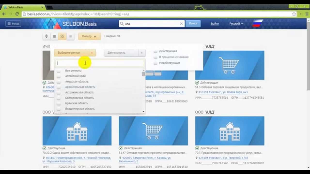 Seldon.Basis программа