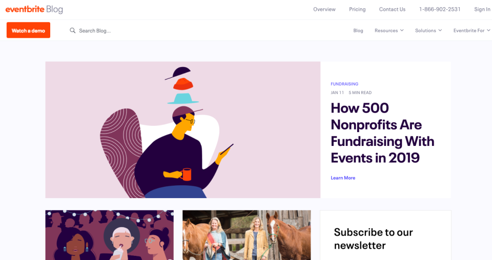 Eventbrite программа