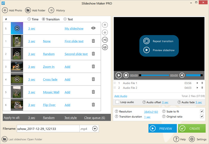 Icecream Slideshow Maker программа