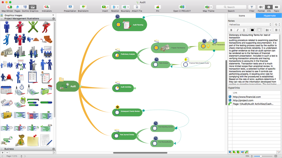 ConceptDraw MINDMAP подбор