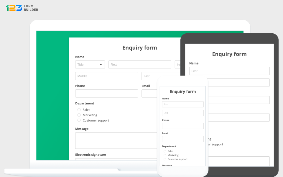 123FormBuilder программа