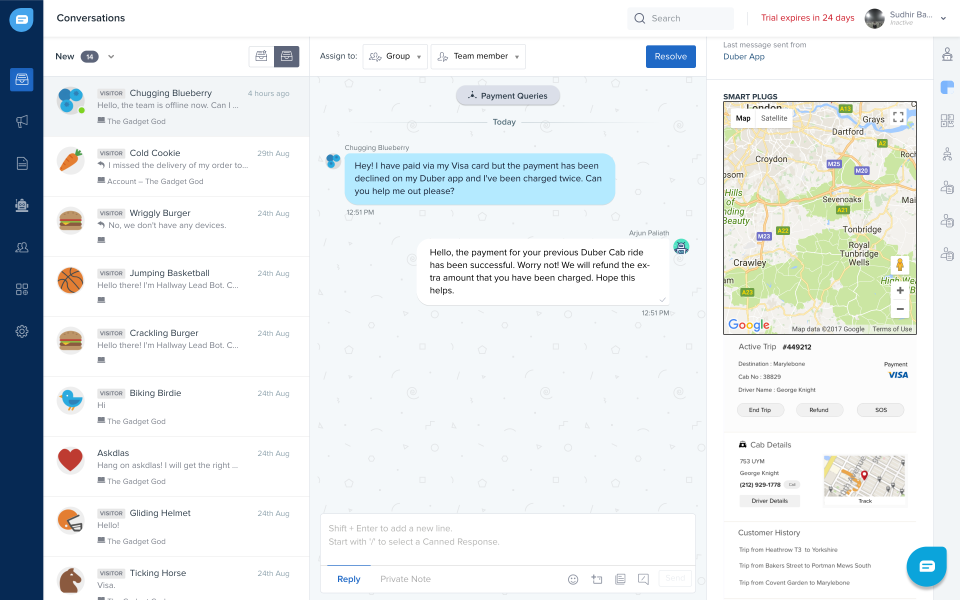 Freshchat характеристики