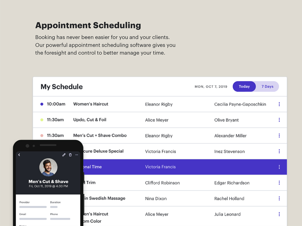 Schedulicity программа