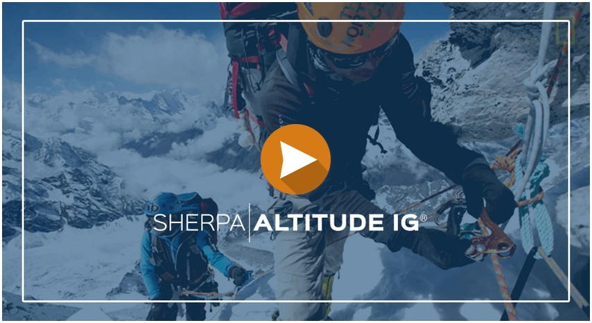 Sherpa Altitude IG подбор