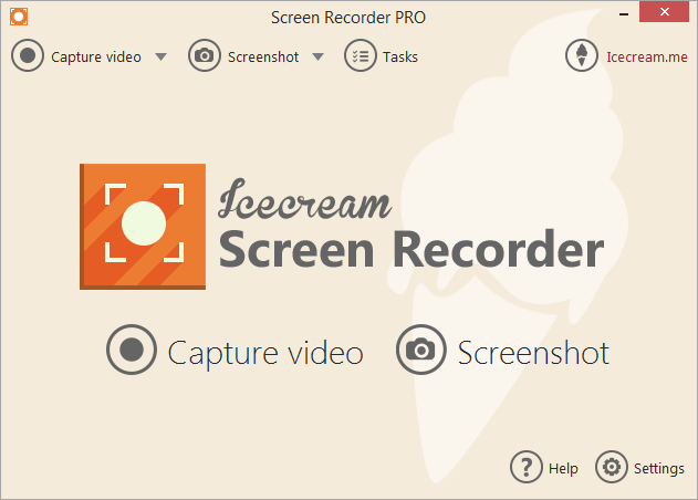 Icecream Screen Recorder программа