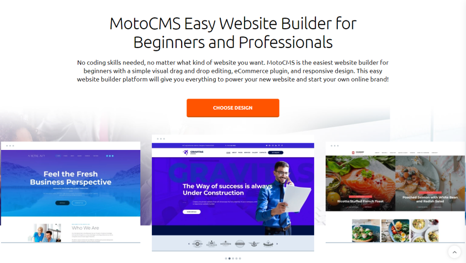 MotoCMS программа
