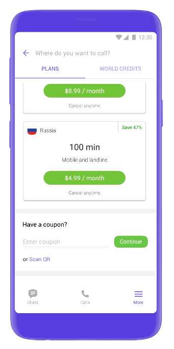 Viber сравнение