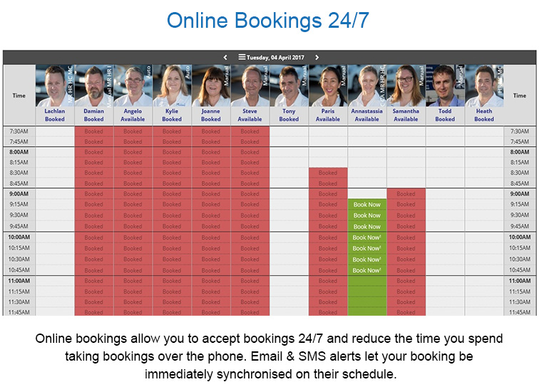 BookingTimes - Driving Schools характеристики