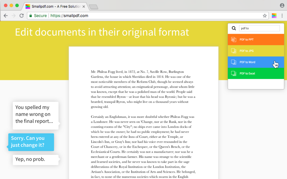 Smallpdf ПО
