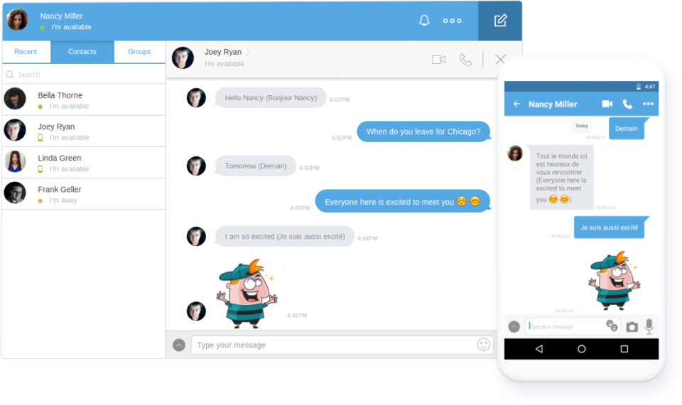 CometChat характеристики