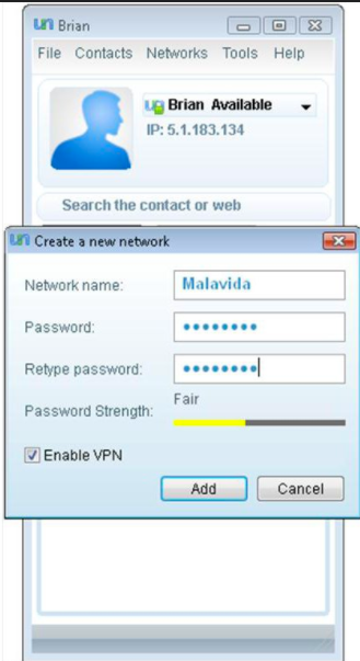 Comodo Unite характеристики