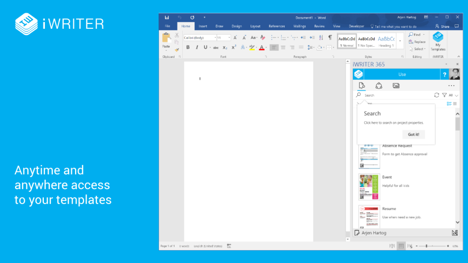 iWRITER программа