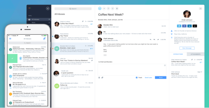 Polymail характеристики