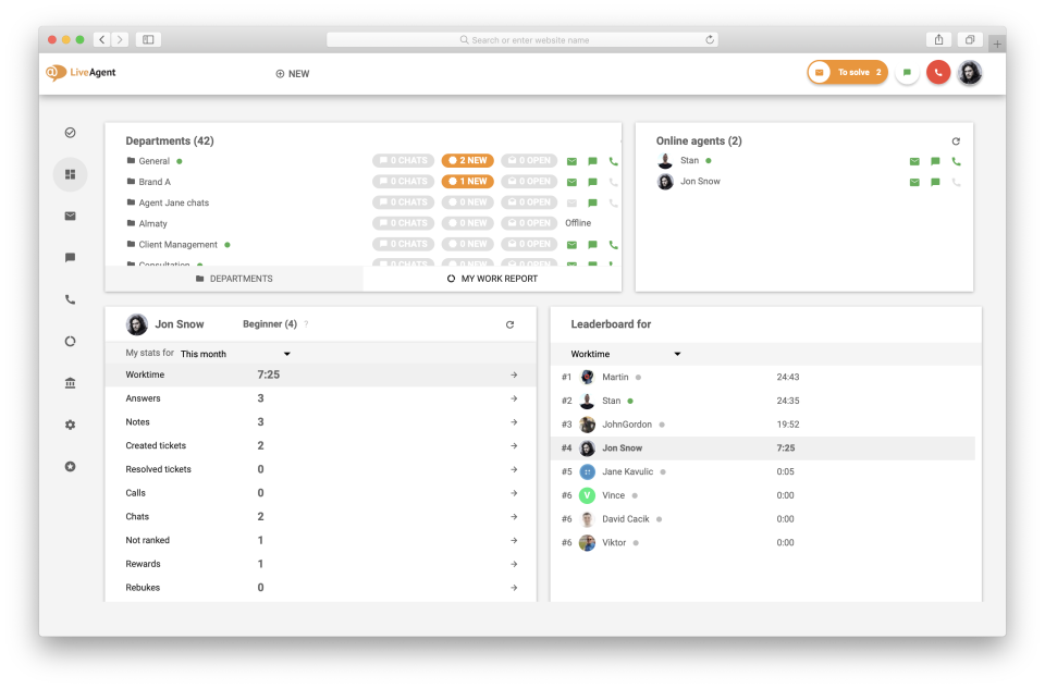 LiveAgent подбор