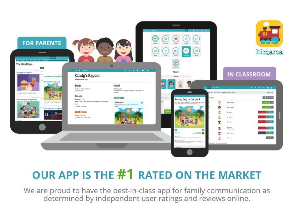 HiMama Preschool & Child Care App программа