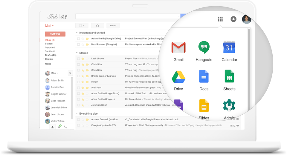 Google Slides характеристики