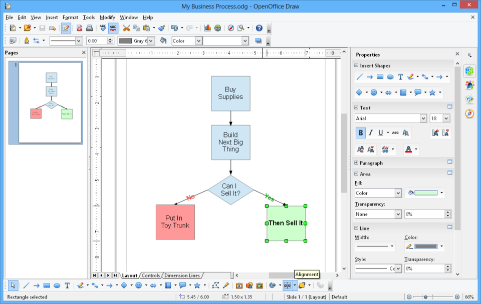 Apache OpenOffice характеристики