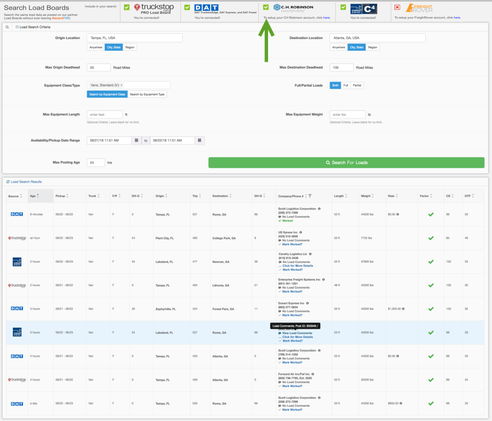 AscendTMS Logistics Software подбор