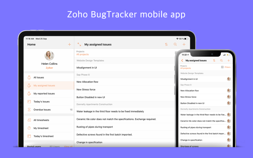 Zoho Bugtracker сравнение