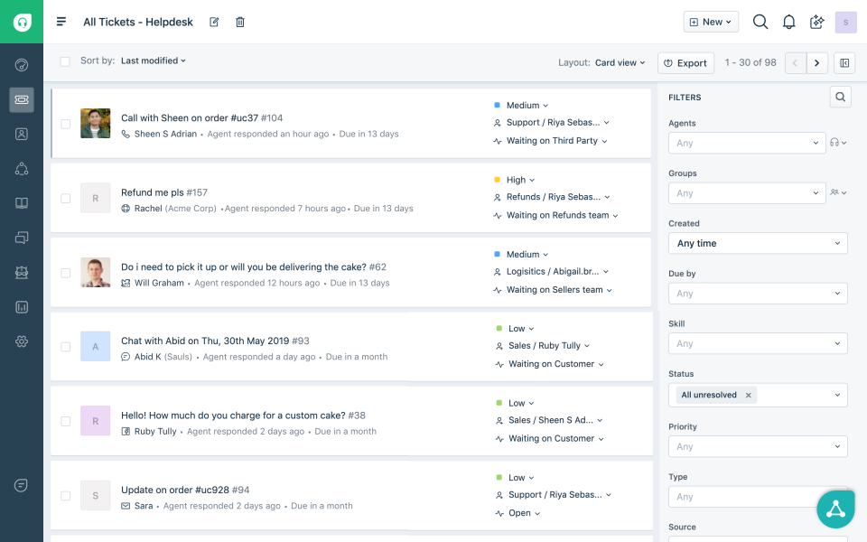 Freshdesk