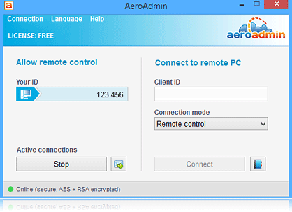 Aeroadmin ПО