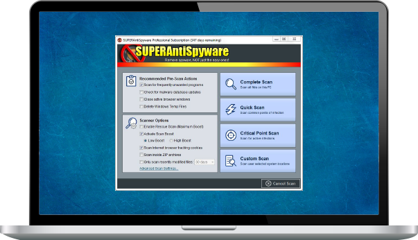 SUPERAntiSpyware программа