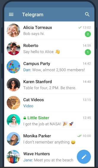 Telegram ПО