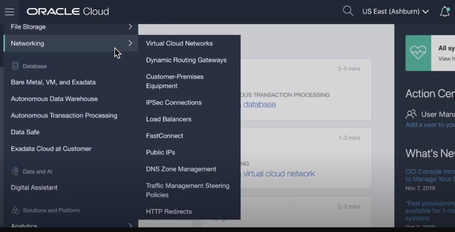 Oracle Cloud Infrastructure программа