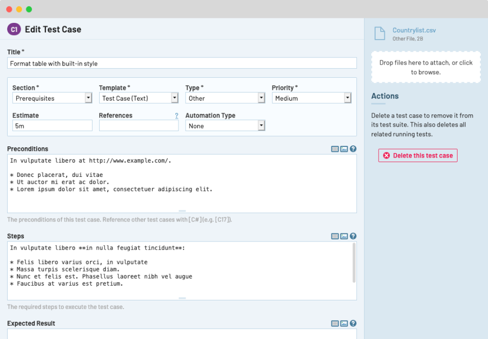 TestRail Test Case Management ПО
