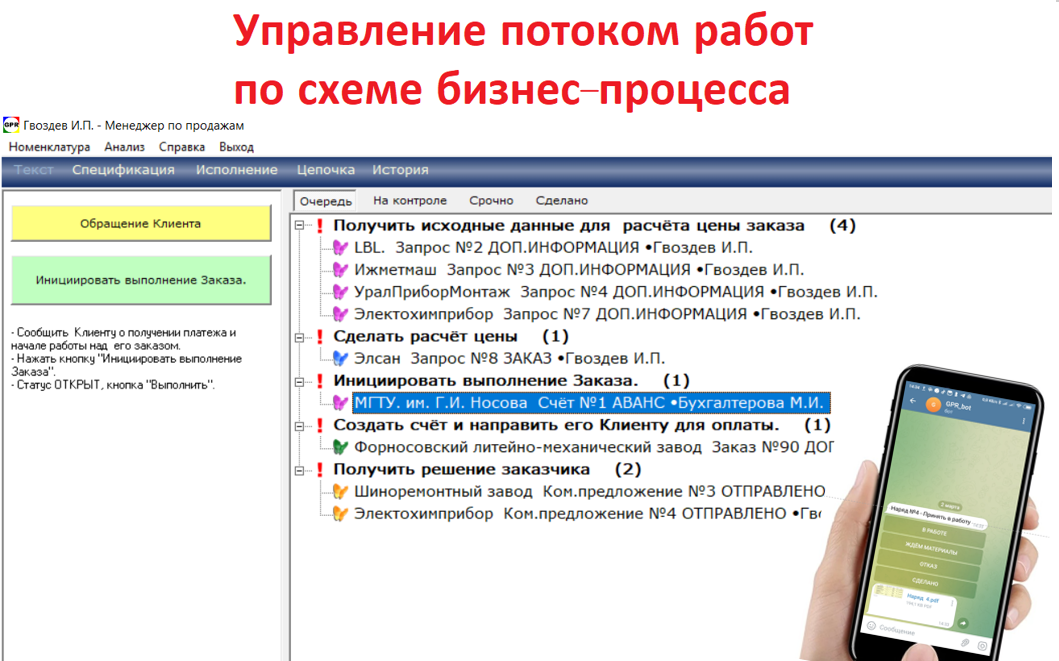 GPR: Бизнес-конвейер