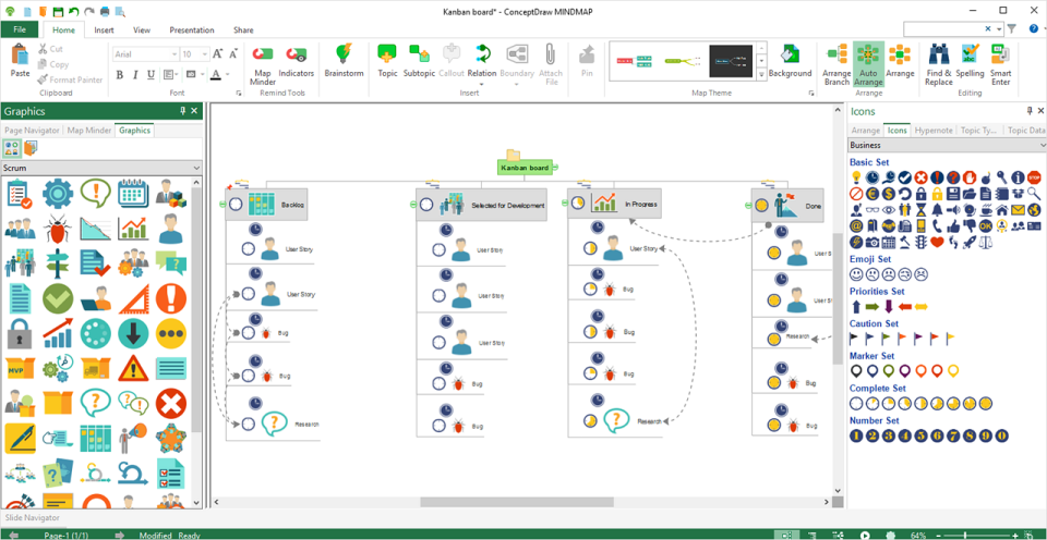 ConceptDraw MINDMAP характеристики