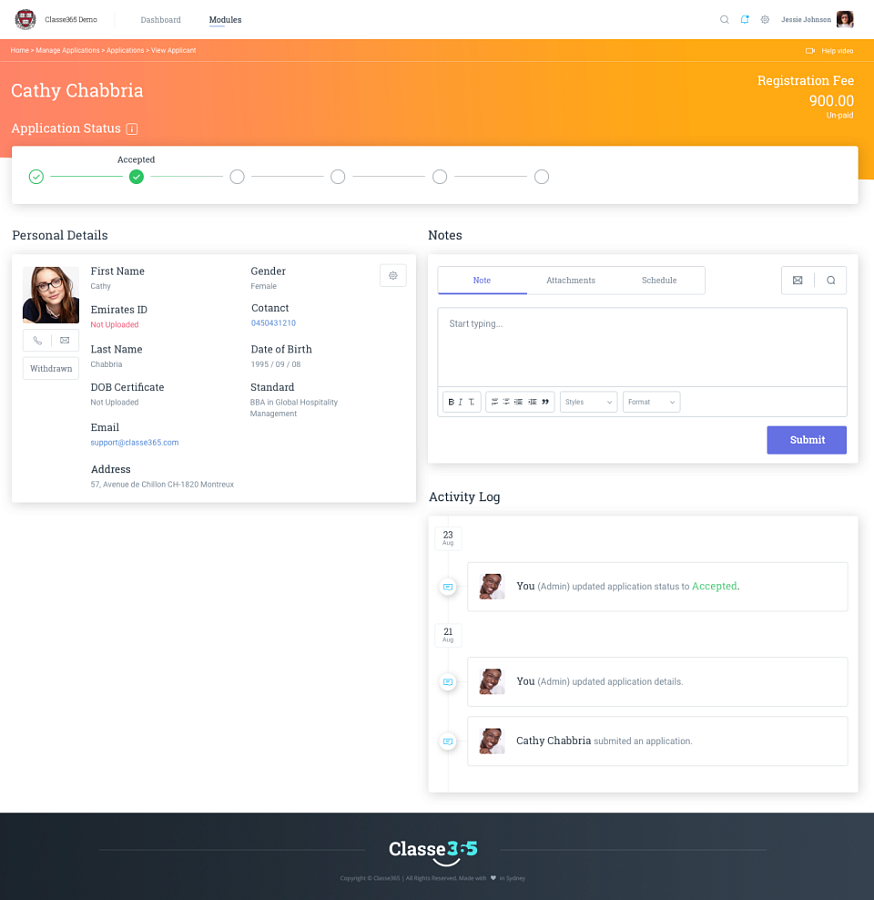 Classe365 подбор
