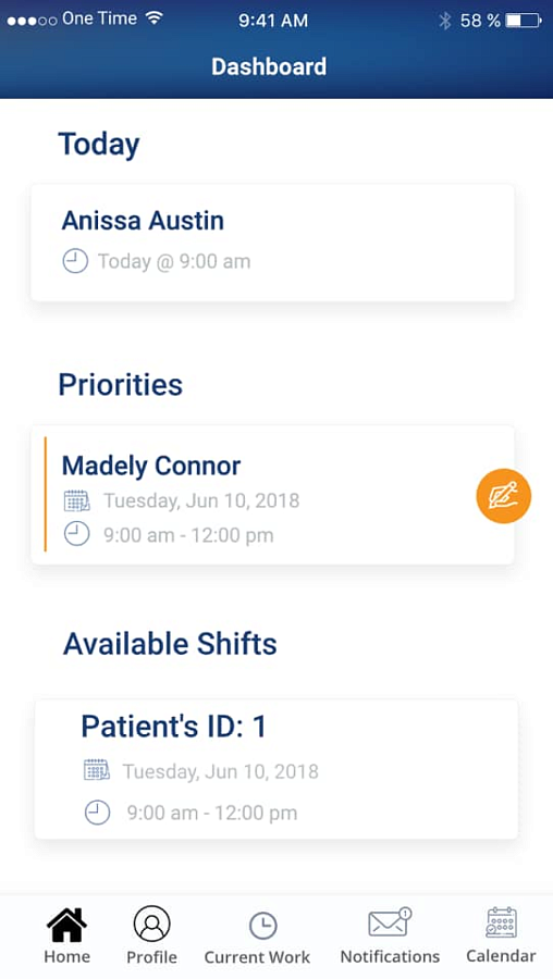 One Time Home Health Care подбор
