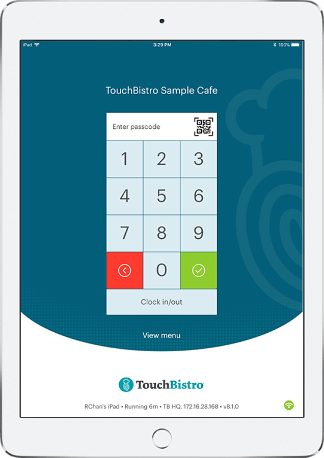 TouchBistro POS ПО