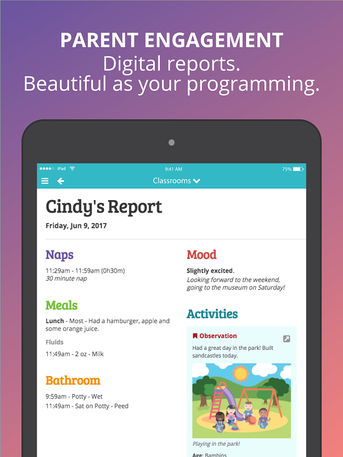 HiMama Preschool & Child Care App характеристики