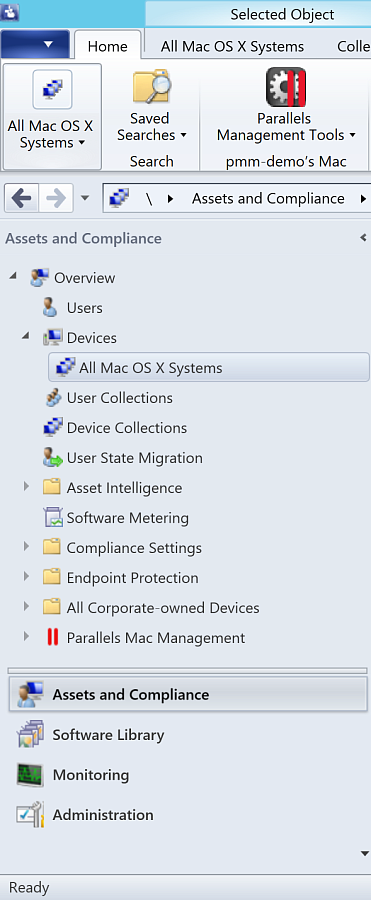Parallels Mac Management программа