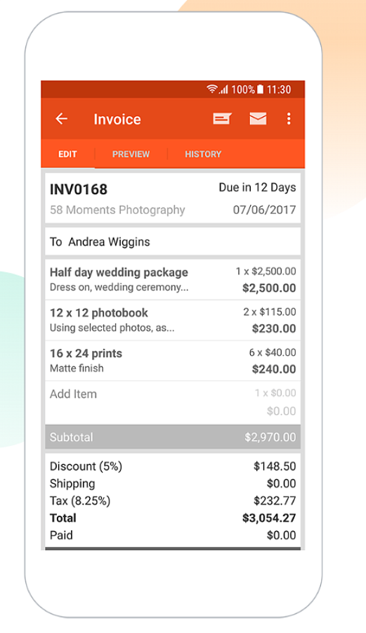 Invoice Simple программа