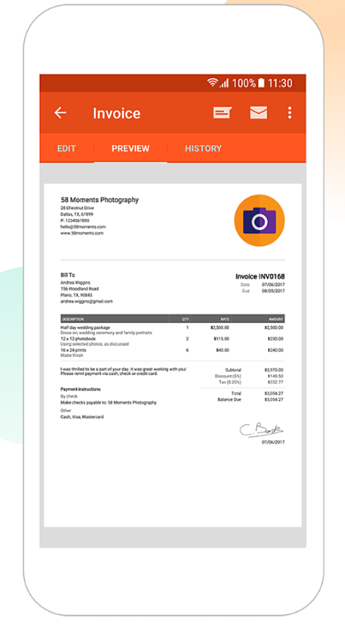 Invoice Simple ПО