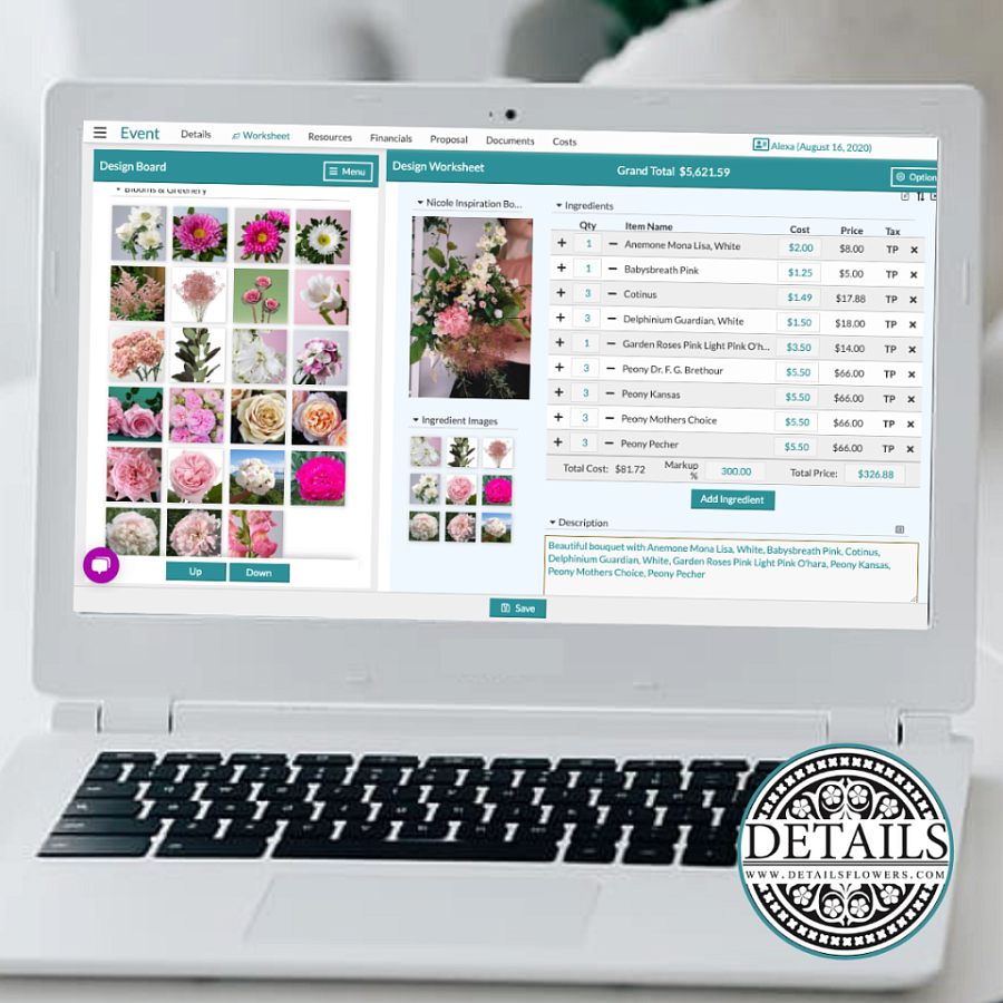Details Flowers Software сравнение
