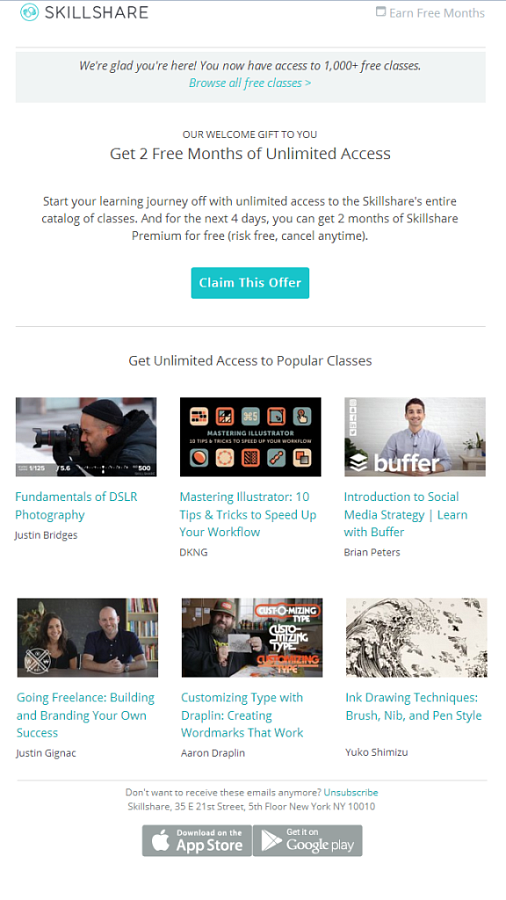 Skillshare ПО