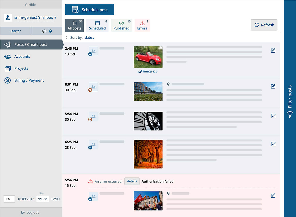 SMMplanner 
