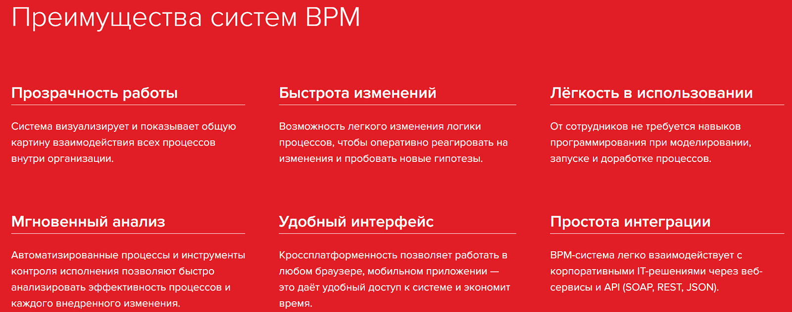 BUSINESS PROCESS MANAGEMENT отзывы