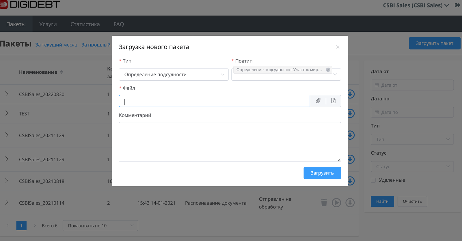 DIGIDEBT программа